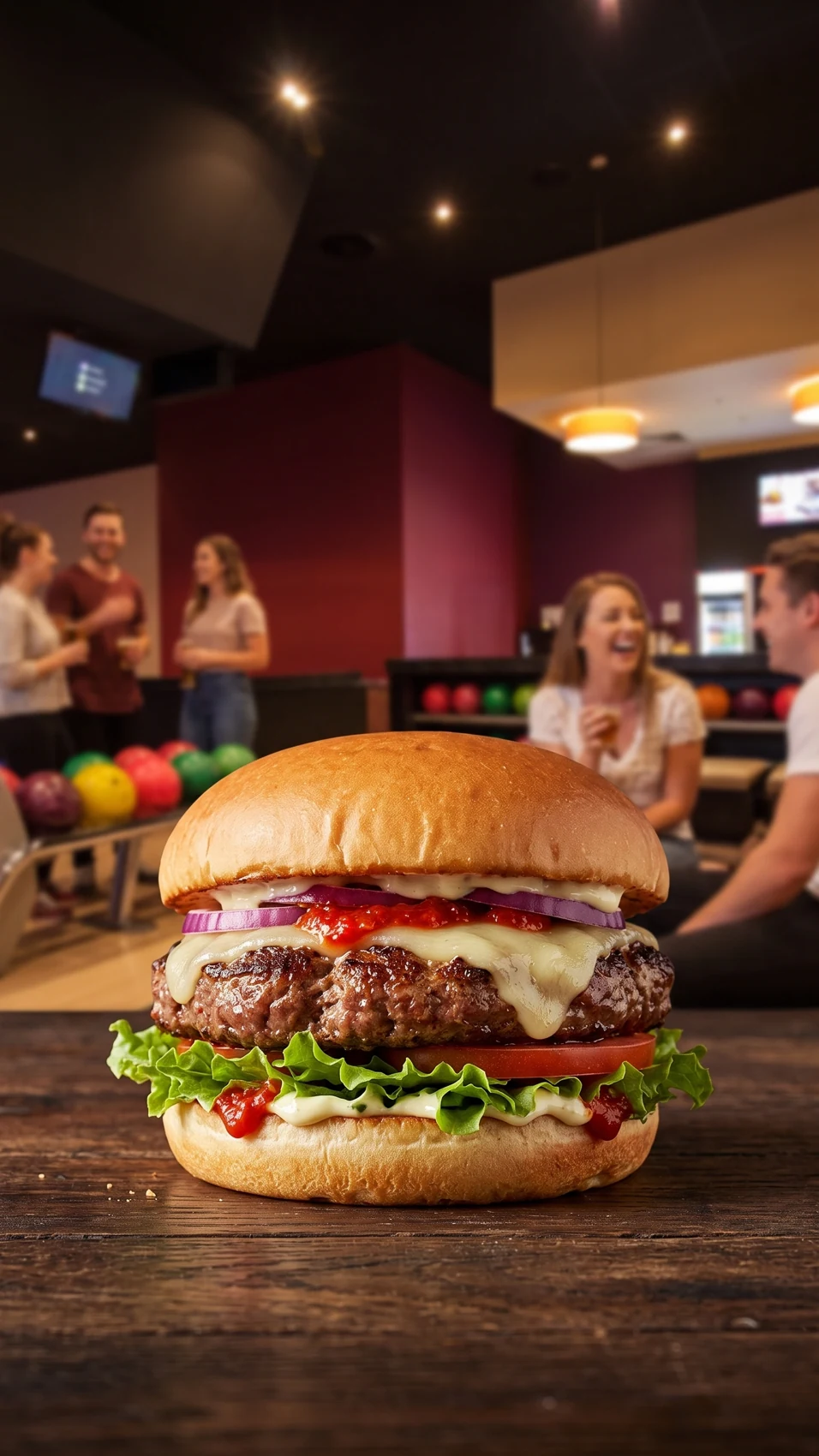 Hambúrguer em destaque na campanha de gastronomia